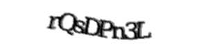 Security check image, please type the characters shown